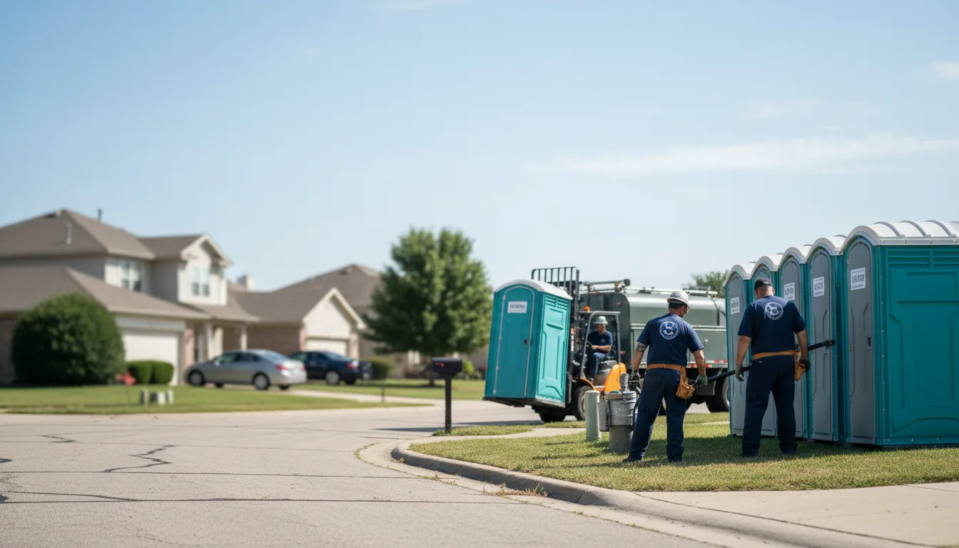 Porta Potty Rental in Valley Grove, WV near me